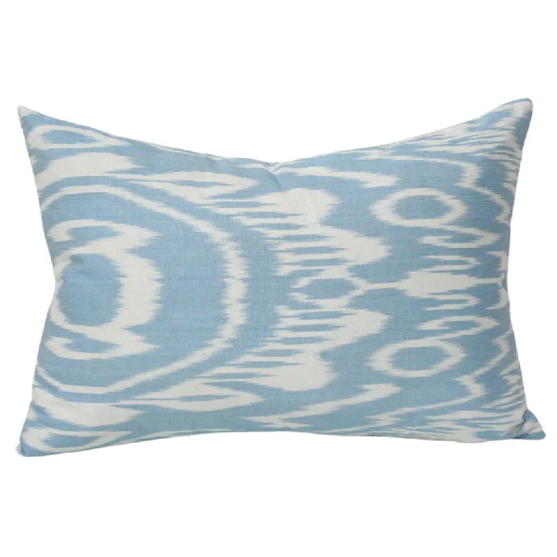 Silk Sky Blue Ikat (Last Chance)