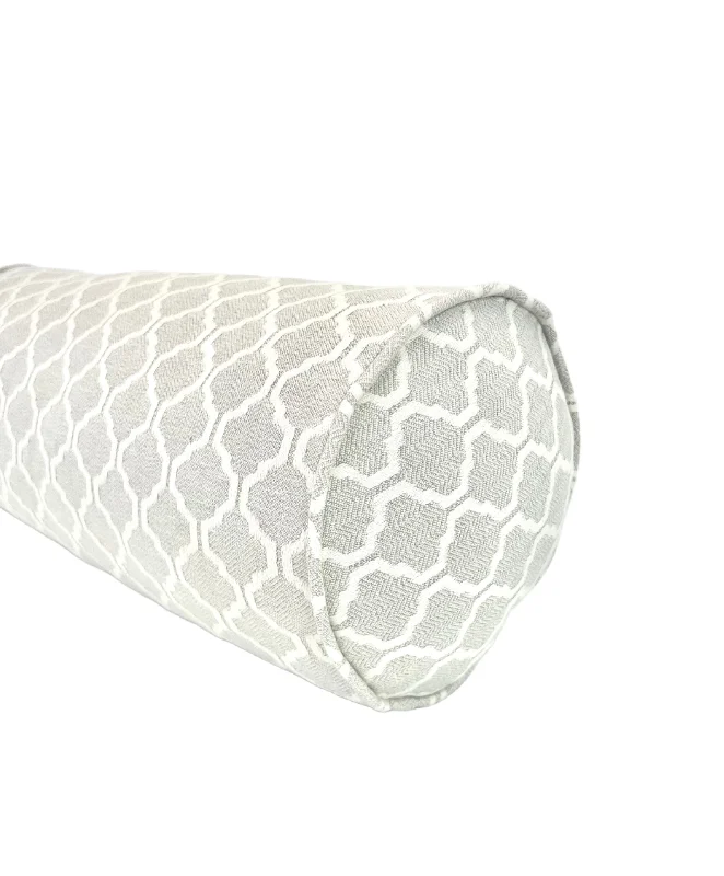 Bolster in Modern Geometric Fabric - Includes Insert