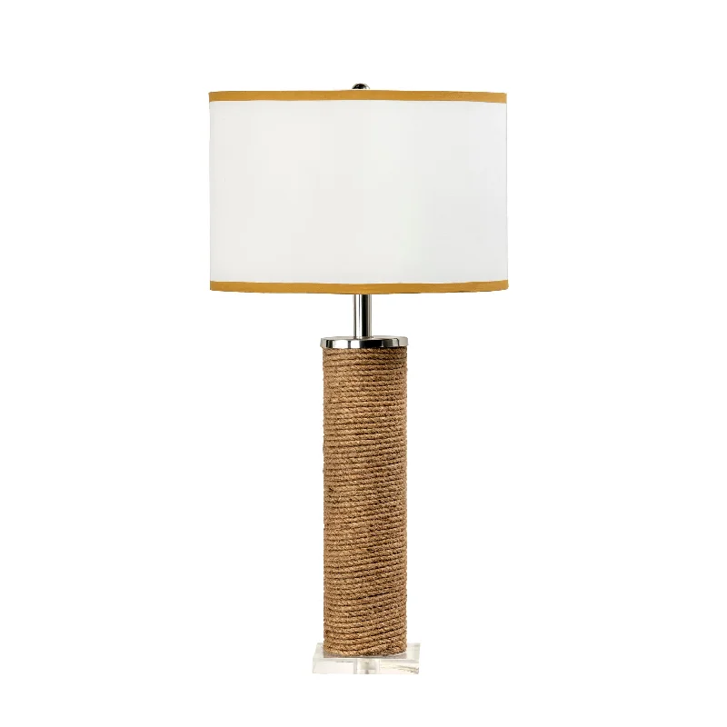 28-inch Jute Rope Table Lamp | Natural