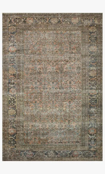 Adrian ADR-03 Terracotta/Multi Rug