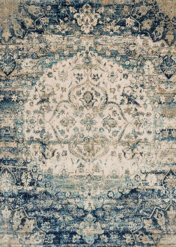 Anastasia AF-06 Blue/Ivory Rug