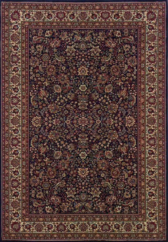 Ariana 113B Blue/ Red Rug