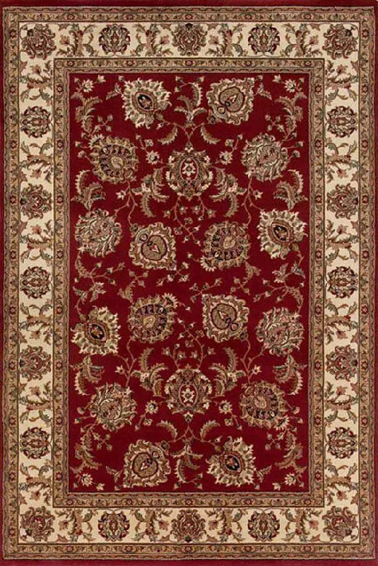 Ariana 117C Red/ Ivory Rug