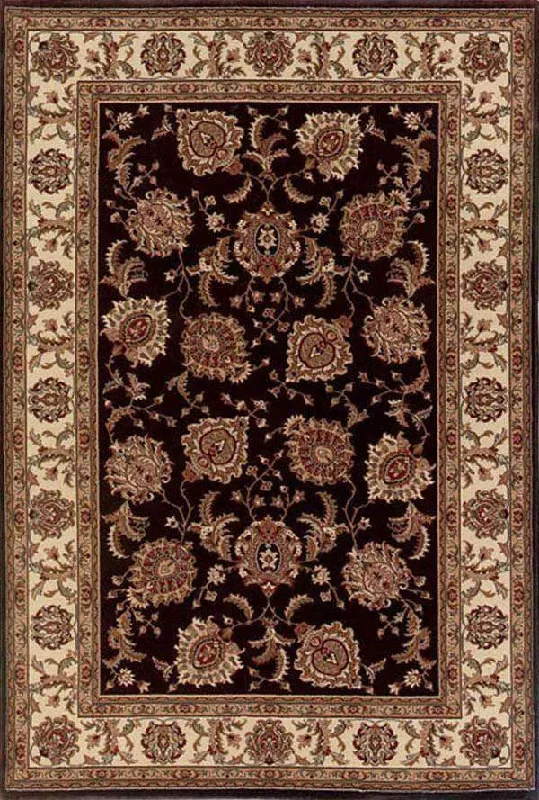 Ariana 117D Brown/ Ivory Rug