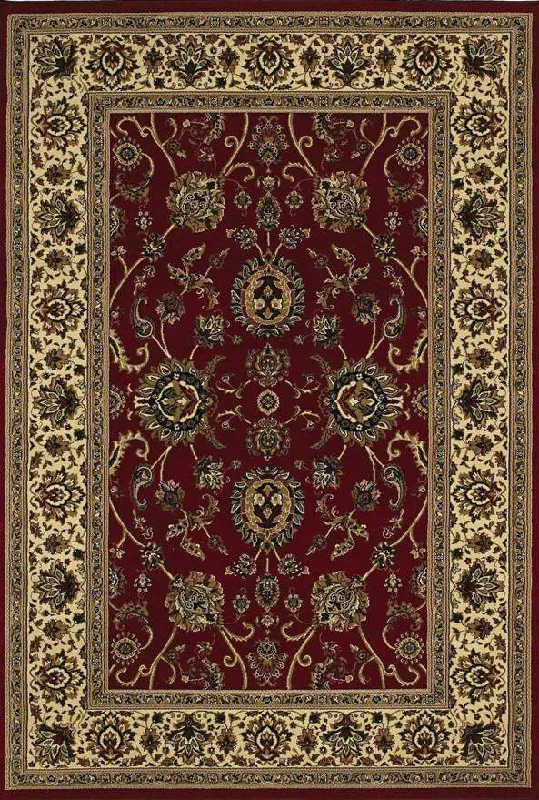 Ariana 130_8 Red/Ivory Rug