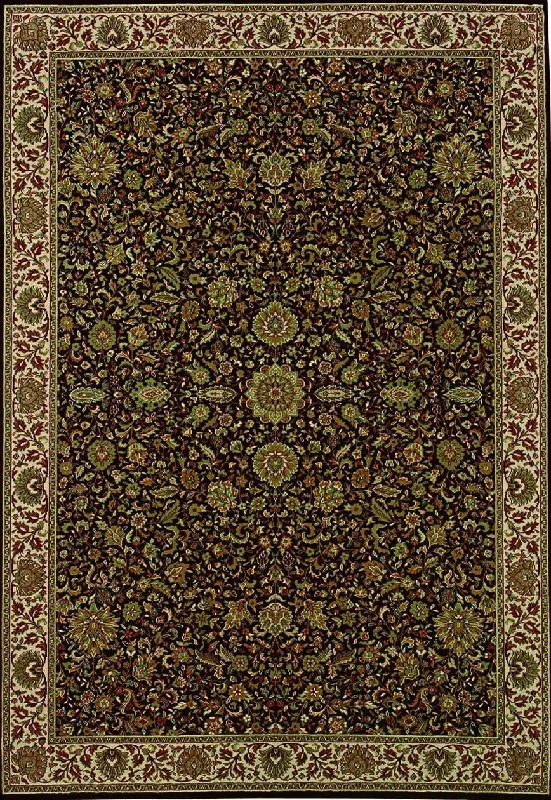 Ariana 172D Brown/ Ivory Rug