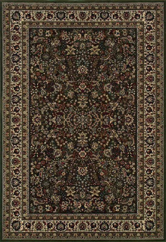 Ariana 213G Green/ Ivory Rug