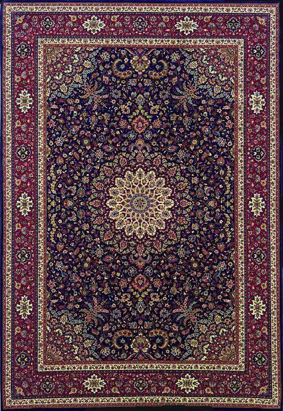 Ariana 95B Blue/ Red Rug