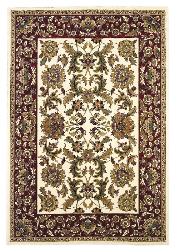 Cambridge 7303 Kashan Ivory/Red Rug