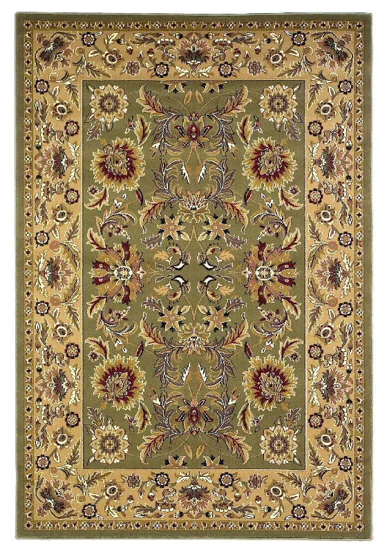 Cambridge 7304 Kashan Green/Taupe Rug