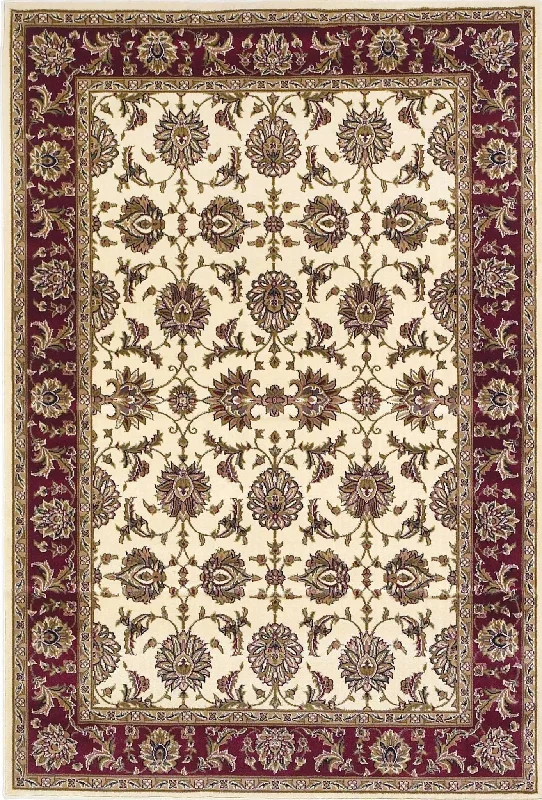 Cambridge 7312 Kashan Ivory/Red Rug