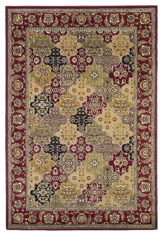 Cambridge 7325 Kashan Panel Red Rug