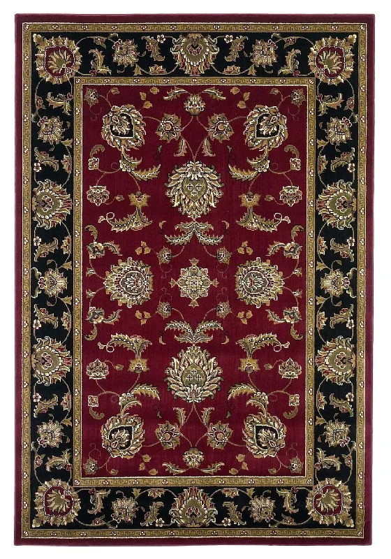 Cambridge 7342 Bijar Red/Black Rug