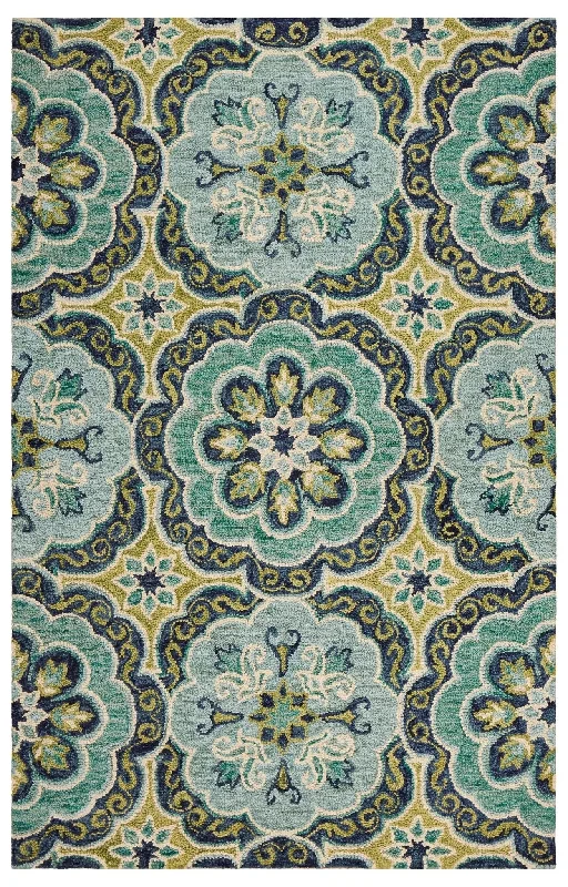 Dazzle 54076GRN Green Rug