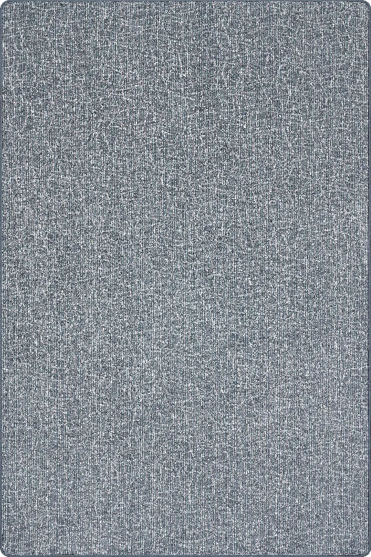 Dunlin Wavy Ridged Custom Rug | Blue Grey