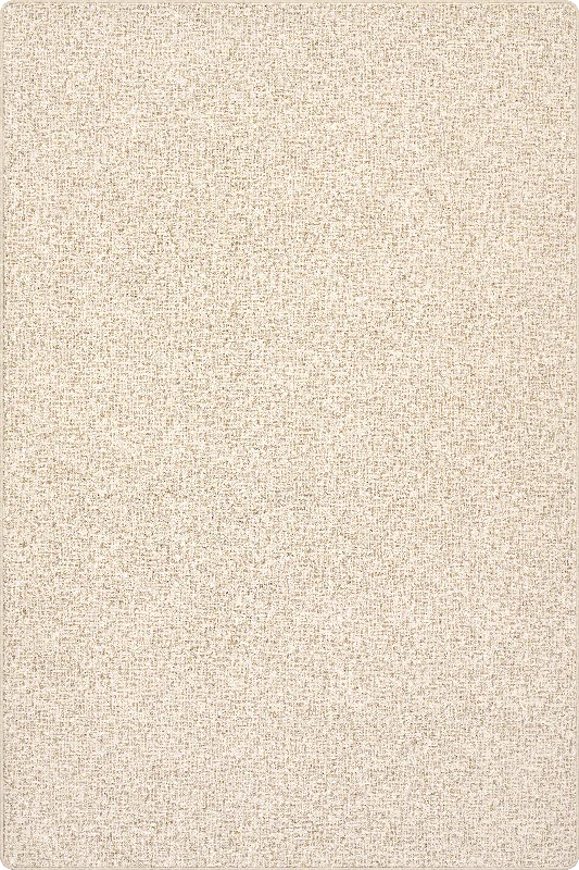 Eider Micro-Crosshatch Custom Rug | Light Beige