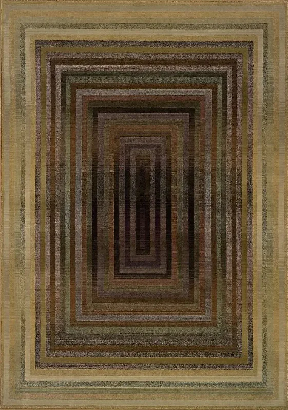 Generations 281J Beige/ Green Rug