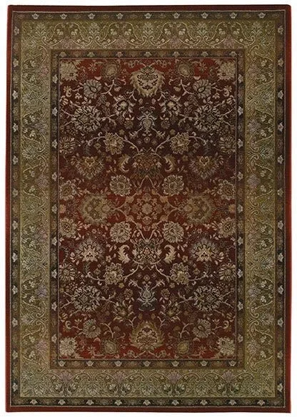 Generations 3434R Red/ Beige Rug