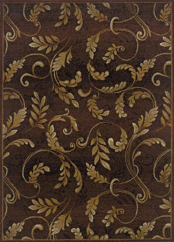 Genesis 003X Brown/ Beige Rug