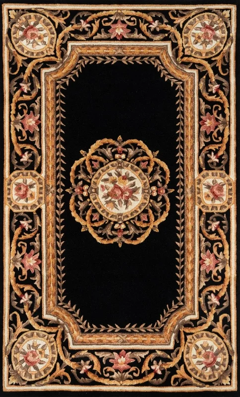 Harmony HAI-12 Black Rug