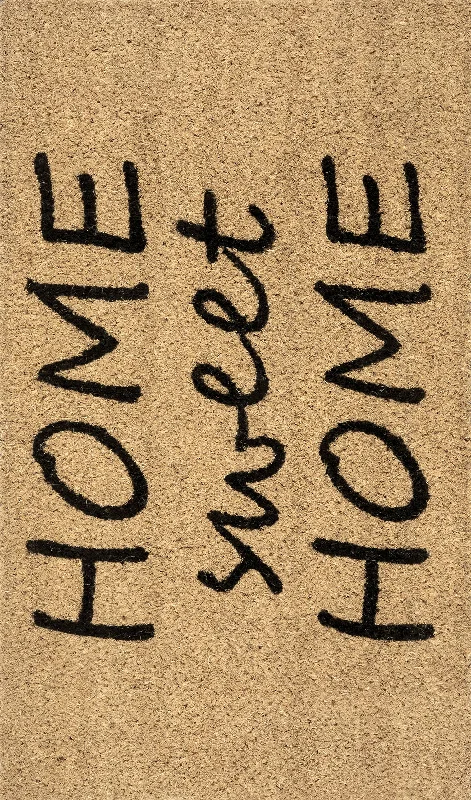 Home Sweet Home Coir Doormat | Natural