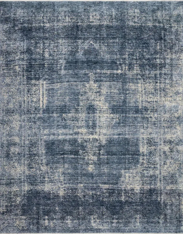 Kennedy by Magnolia Home KEN-01 Denim/Denim Rug