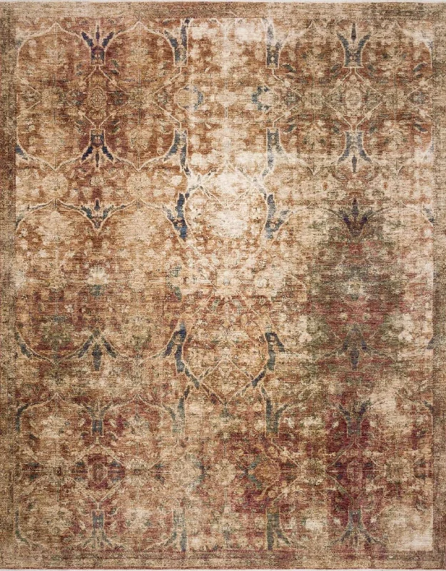 Kennedy by Magnolia Home KEN-02 Rust/Multi Rug