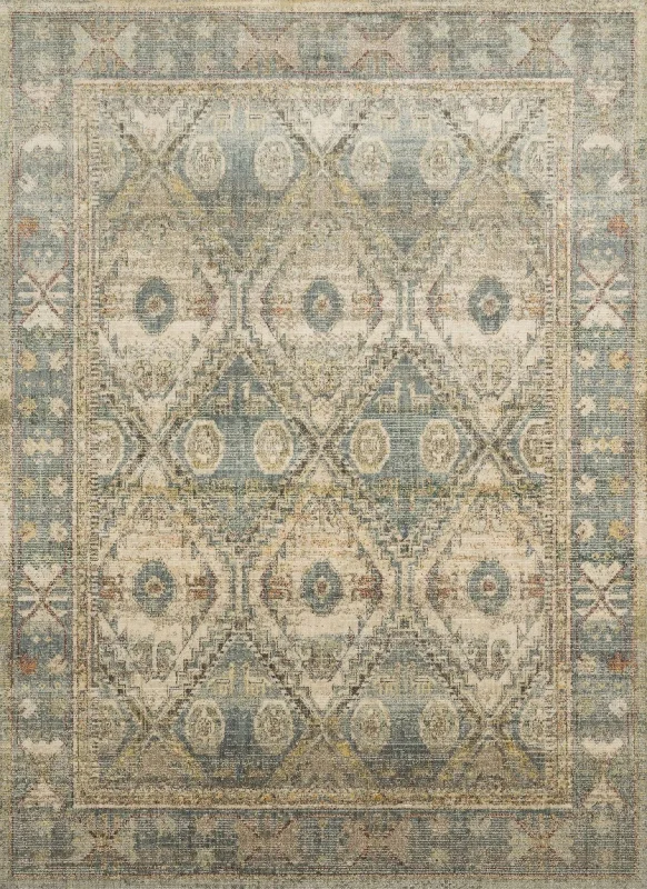 Linnea by Magnolia Home LIN-02 Natural/Sky Rug