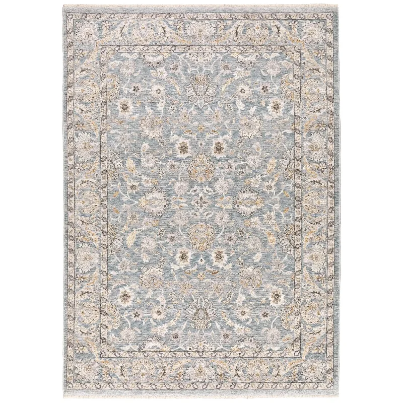 Maharaja 70E Blue/Ivory Rug