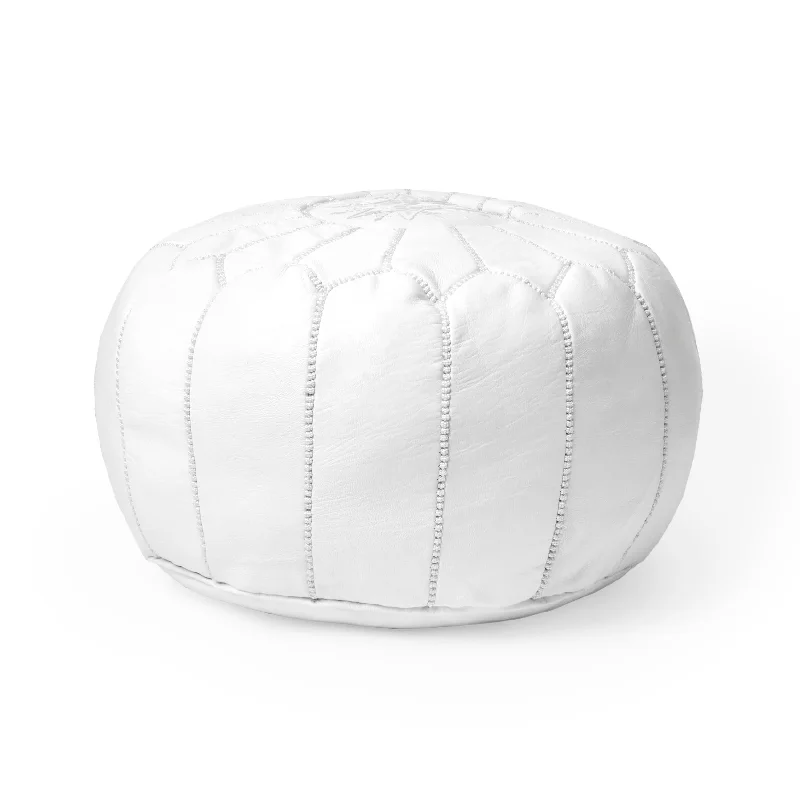 Moroccan Ottoman | White