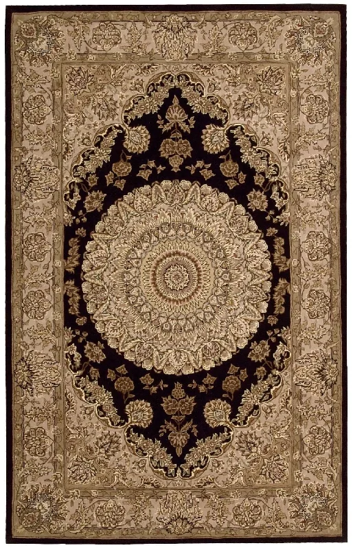 Nourison 2000 2233 Black Rug