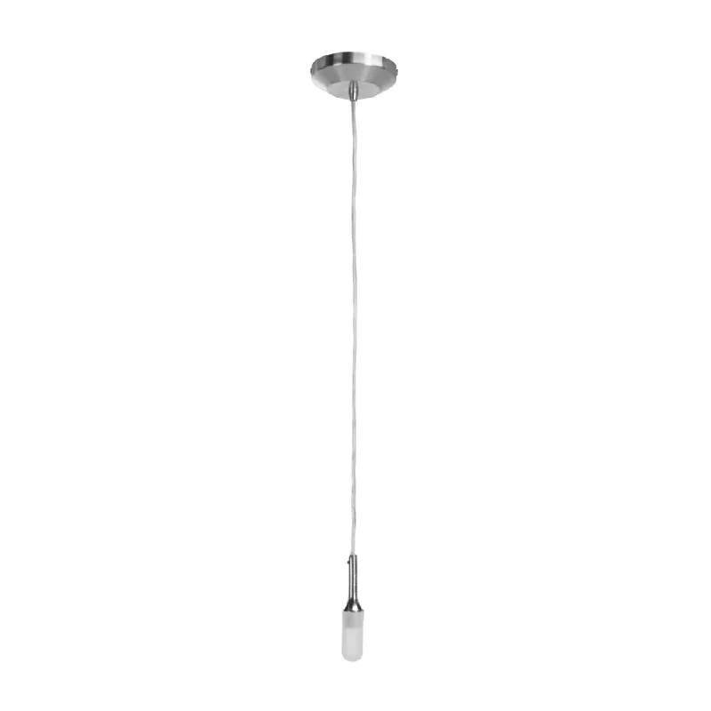 Access Lighting Delta 1-light Brushed Steel Pendant - Brushed Steel