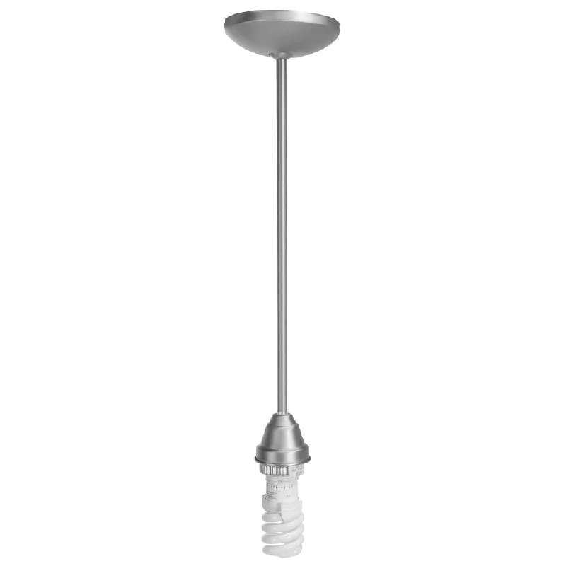 Access Lighting Flora 1-light Steel Pendant - Silver