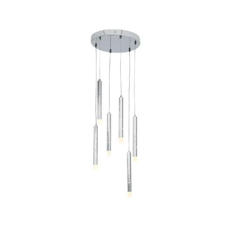 Access Lighting Rain 6-light Pendant - Silver