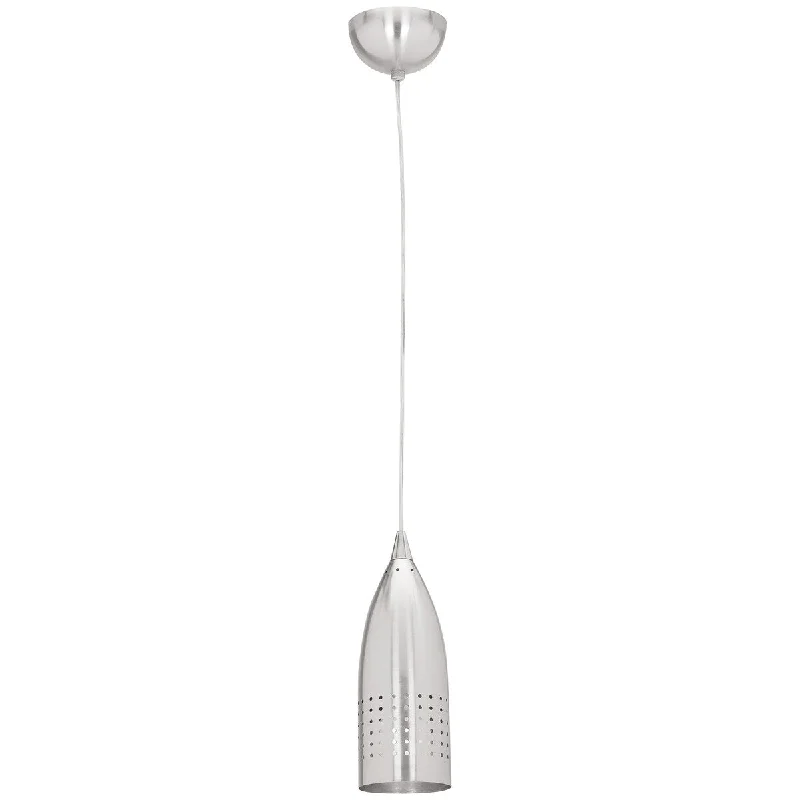 Access Lighting Tomaha 1-light Brushed Steel Pendant - Brushed Steel