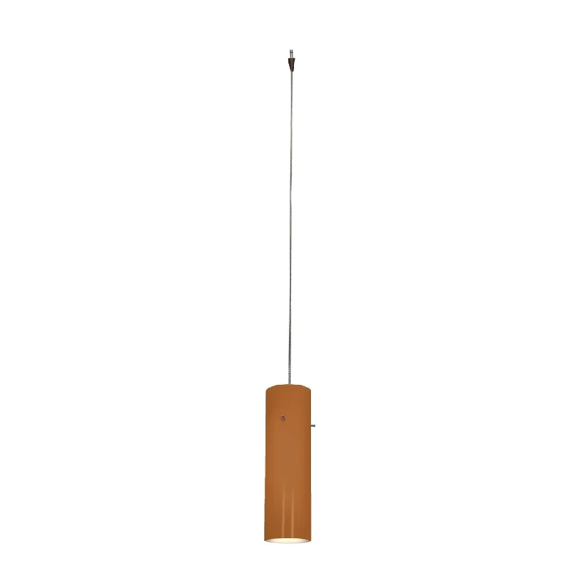 Access Lighting Zeta Low Voltage Anari Silk Bronze Pendant, Amber