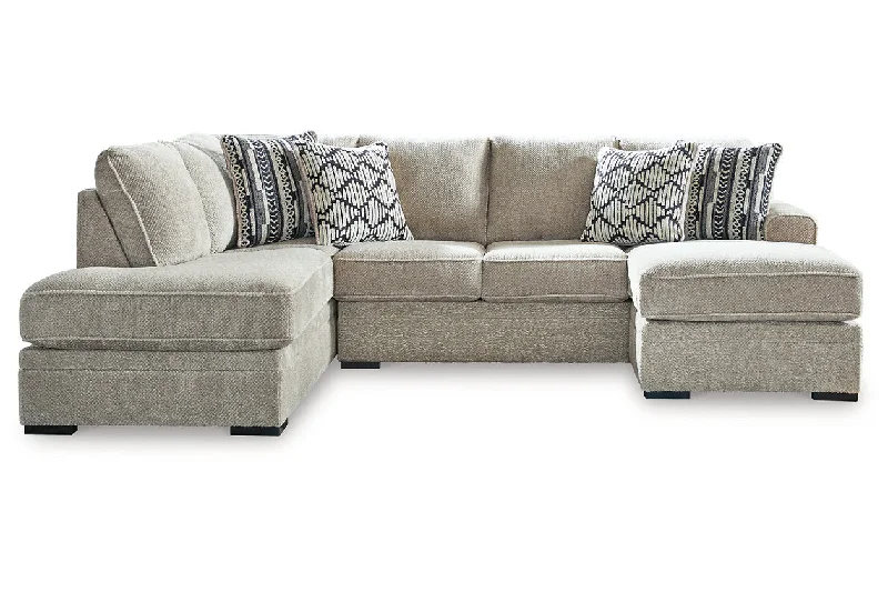 Calnita Sisal 2-Piece LAF Chaise Sectional