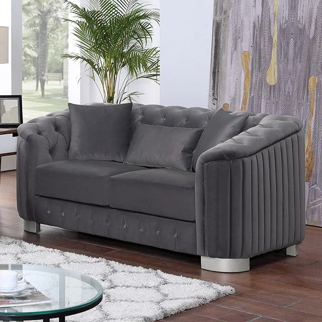 CASTELLON Loveseat, Dark Gray