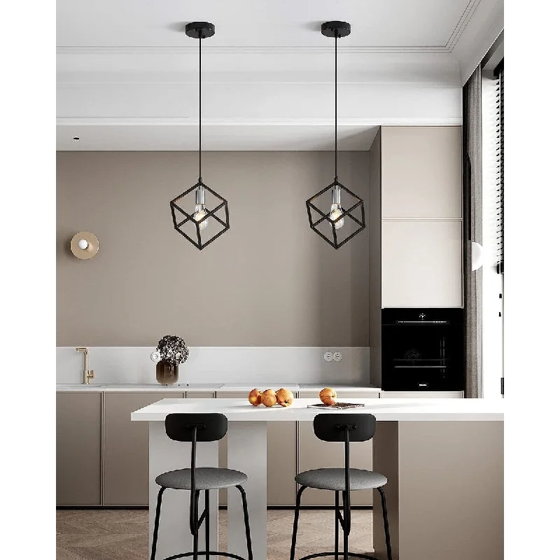 Deyidn Black Pendant Light Modern Pendant Lighting