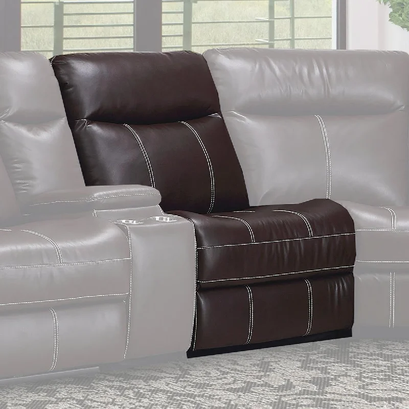 Parker House Dylan Manual Armless Recliner in Mahogany