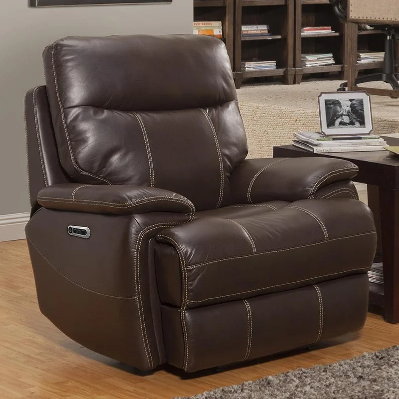 Parker House Dylan Power Recliner in Mahogany