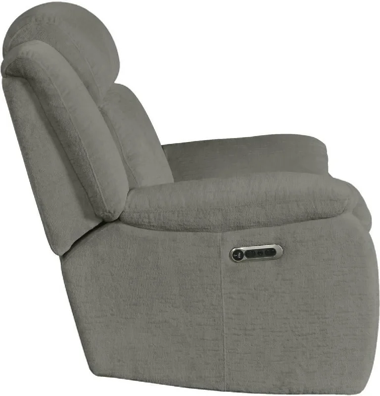 Parker House Furniture Cuddler Power Recliner in Laurel Dove