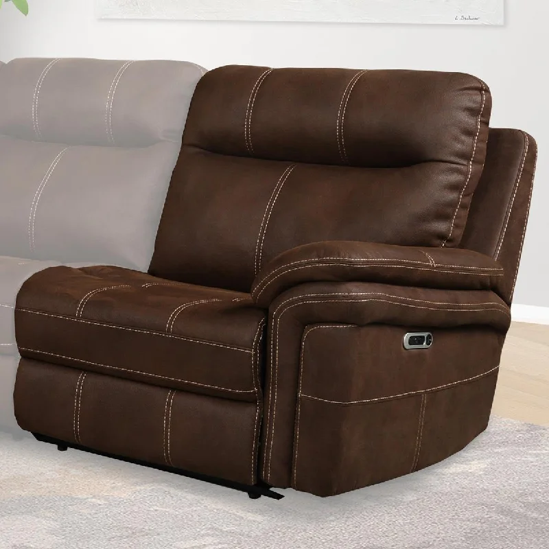 Parker House Mason Power Right Arm Facing Recliner in Dark Kahlua