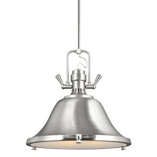 Sea Gull Lighting 6514403BLE-962 Stone Street 3 Light Pendant Brushed Nickel