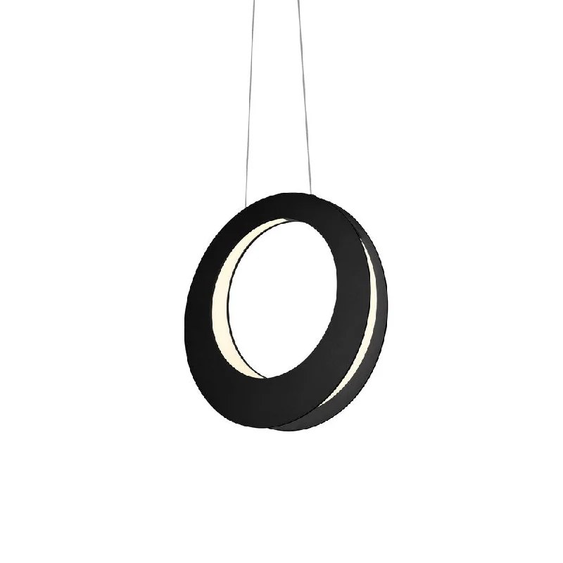 Sonneman Lighting Haro LED Satin Black Pendant