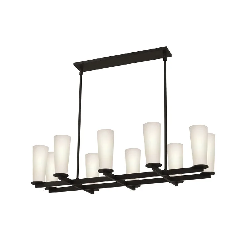 Sonneman Lighting High Line 10-light Rectangle Pendant