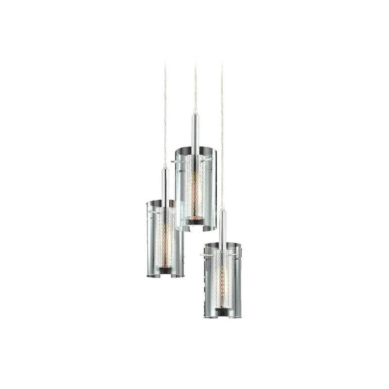 Sonneman Lighting Zylinder 3-light Round Pendant