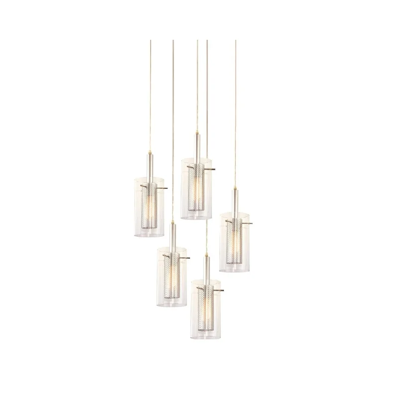 Sonneman Lighting Zylinder 5-light Round Pendant