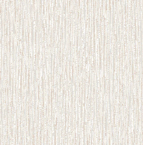 Corliss Blush Beaded Strands Wallpaper