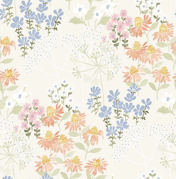 Cultivate Pastel Springtime Blooms Wallpaper